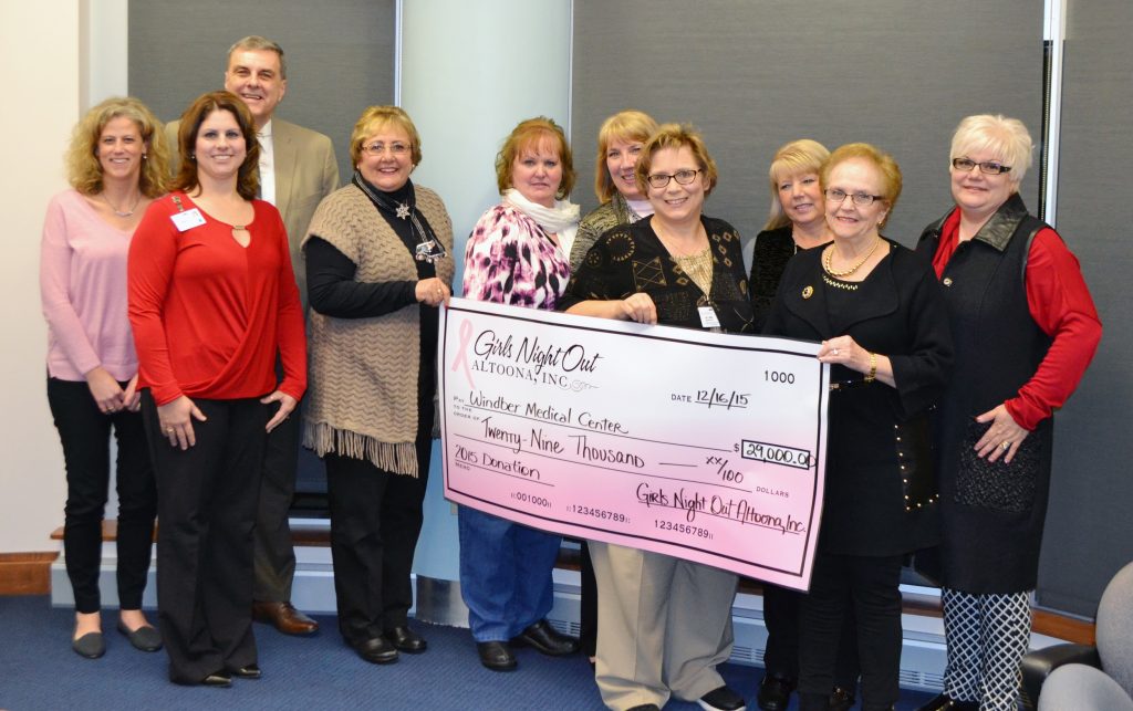 Joyce Murtha Breast Care Center Receives $29k From Girls Night Out ...