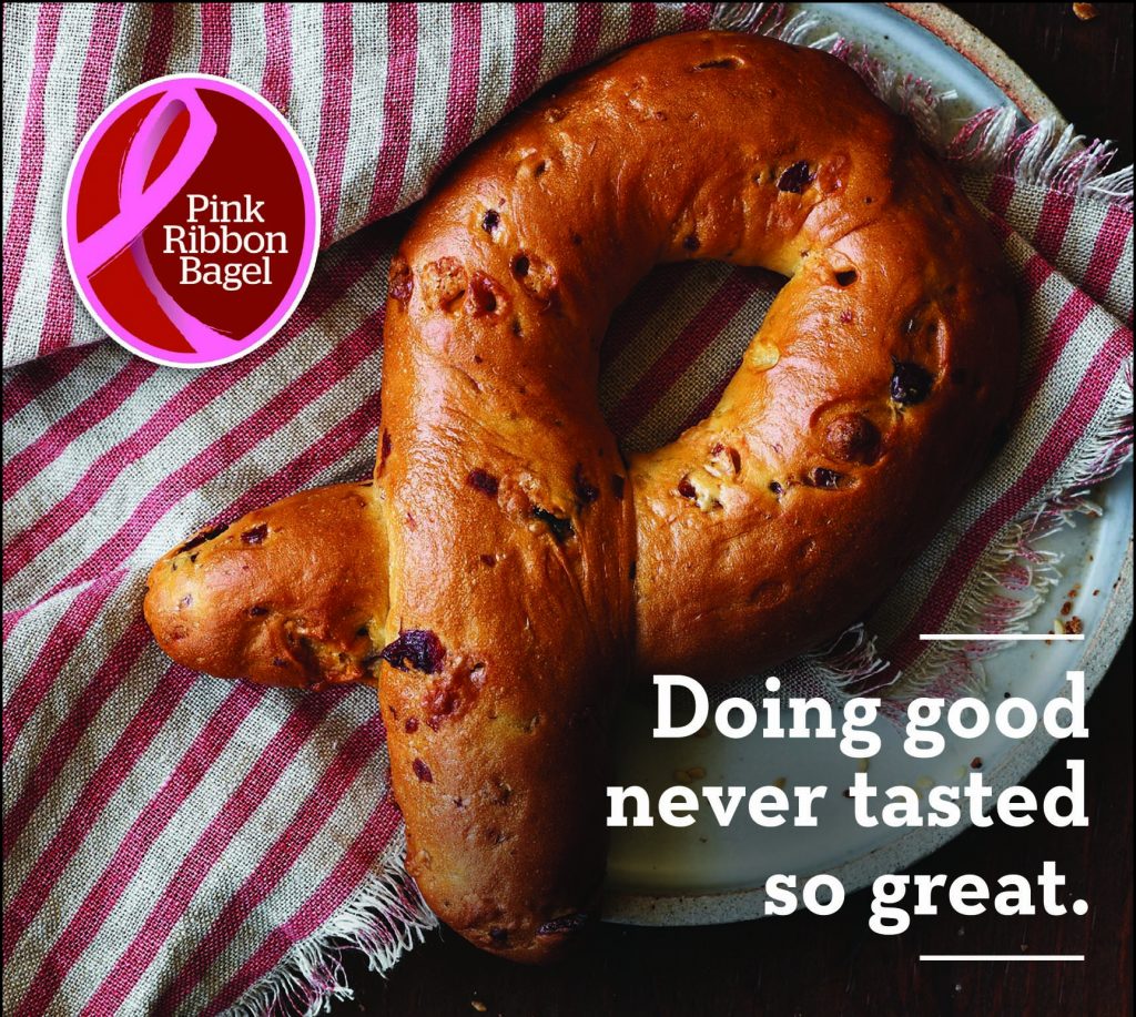 Panera Bread Honors Breast Cancer Awareness Month with Pink Ribbon